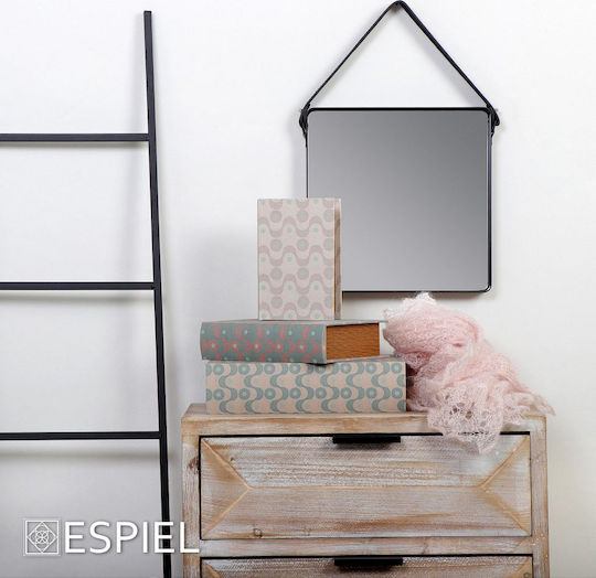 Espiel Διακοσμητική Σκάλα Μαύρη 35x120cm