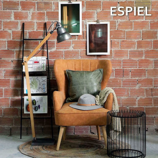 Espiel Διακοσμητική Σκάλα Μαύρη 35x120cm