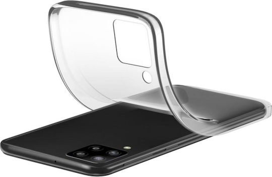 Cellular Line Umschlag Rückseite Silikon Transparent (Galaxy A22 4G)