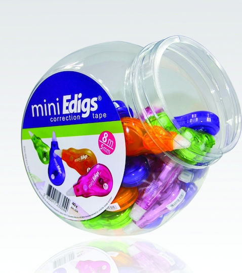 Edigs Correction Tape Fuchsia (Μiscellaneous colours) 1pcs