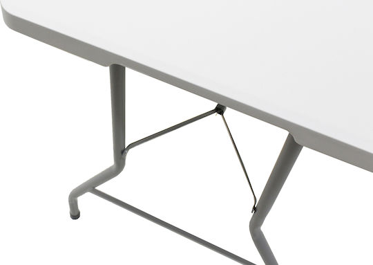 Tisch Zusammenklappbar Rodeo White 183x76x74cm