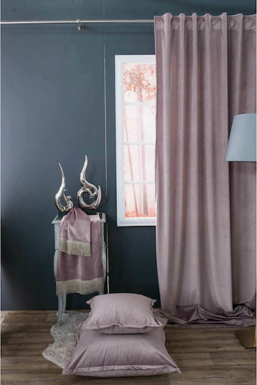 Teoran Μαξιλάρι Καναπέ Velvet 12 Purple 45x45εκ.