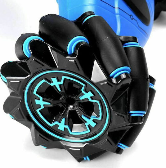 Double Vehicle Twisted Climbing Remote Controlled Car Stunt Blue