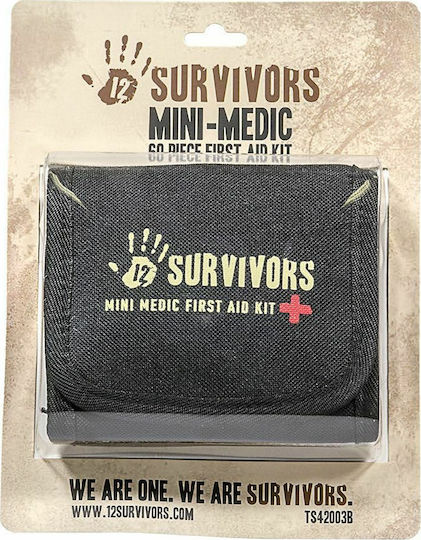12 Survivors Mini Medic First Aid Θήκη Επιβίωσης