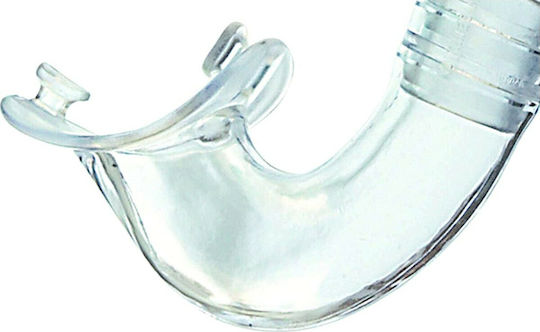 CressiSub Minigringo Snorkel Transparent with Silicone Mouthpiece EG265500