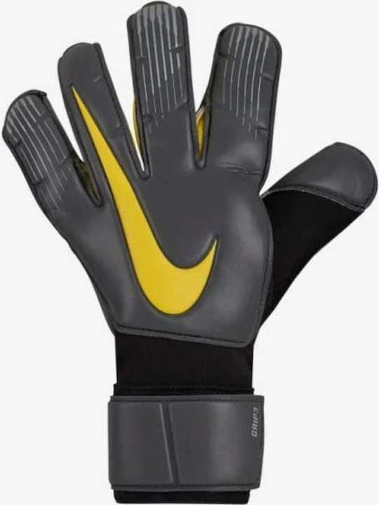 Nike Grip 3 Γάντια Τερματοφύλακα Ενηλίκων Μαύρα
