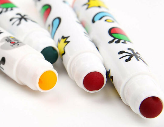 JarMelo Baby Roo Waschbare Zeichenmarker Dicke Set 12Stück