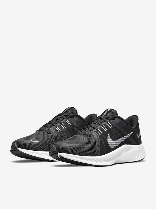 Nike Quest 4 Γυναικεία Αθλητικά Παπούτσια Running Black / White / Dark Smoke Grey