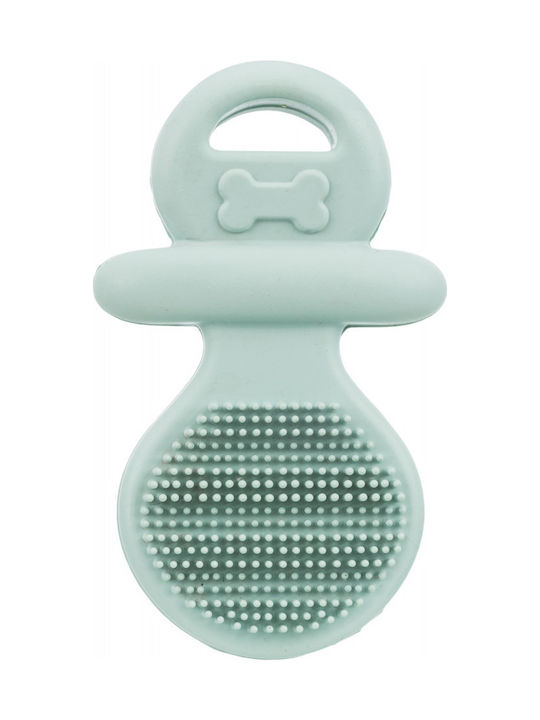 Trixie Pacifier Teether Toy Dog Puppy Junior Jucărie pentru Cățeluș din Cauciuc 9εκ. Albastru deschis 1buc