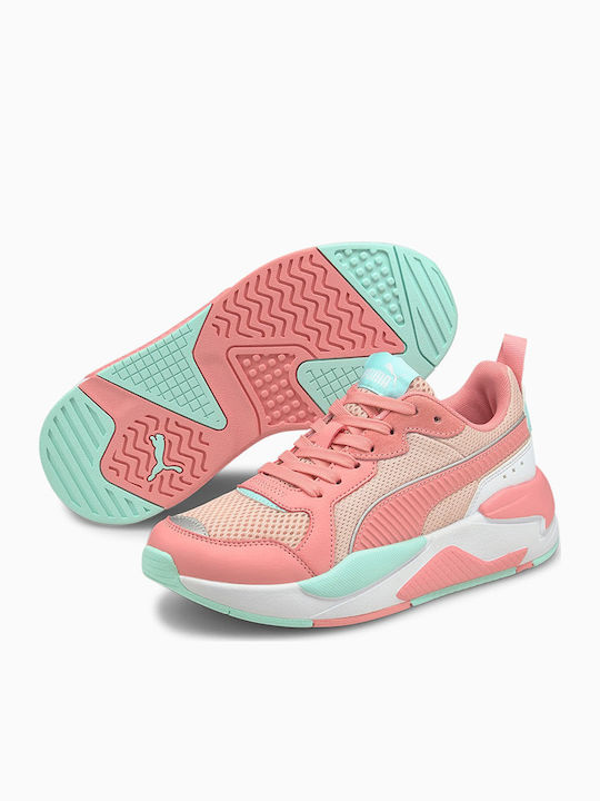 Puma Jr X Ray Ac Ps Kids Running Shoes Pink