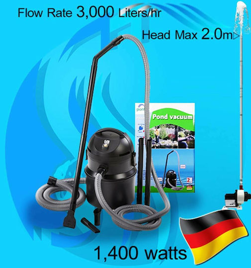 Ubbink PondoMatic Electric Pool Vacuum 30lt