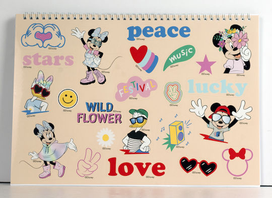 Gim Drawing Pad Minnie 1pcs