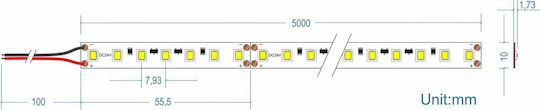 Cubalux LED Strip 24V Warm White Light 5m