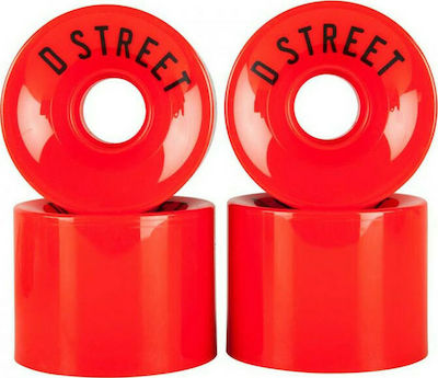 WHEELS D STREET 59MM RED