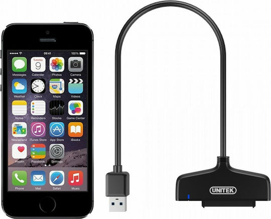 Unitek Y-1096 USB 3.0 - SATA III HDD/SSD 2.5 Negru