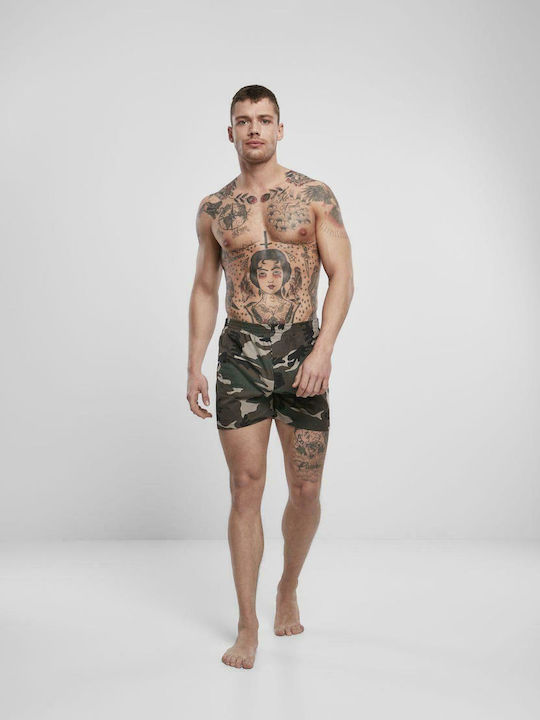 Men's Boxer Khaki Camo