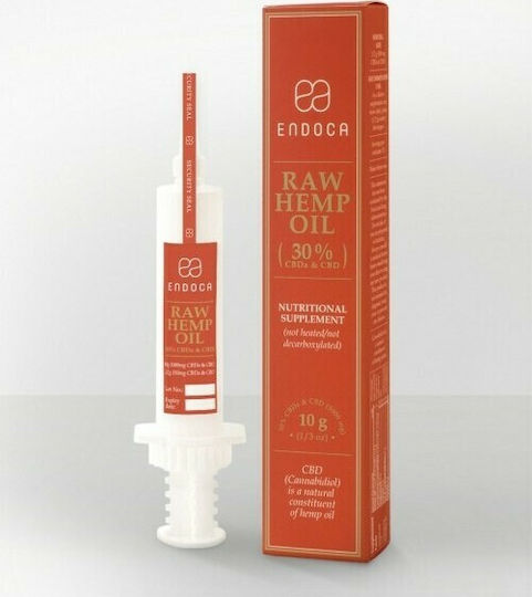 Endoca Raw Hemp Öl Hanfprodukte (CBD) mit 30% CBD 10gr