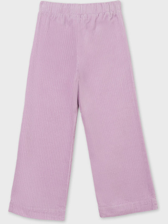 Mayoral Girls Corduroy Trouser Lilac