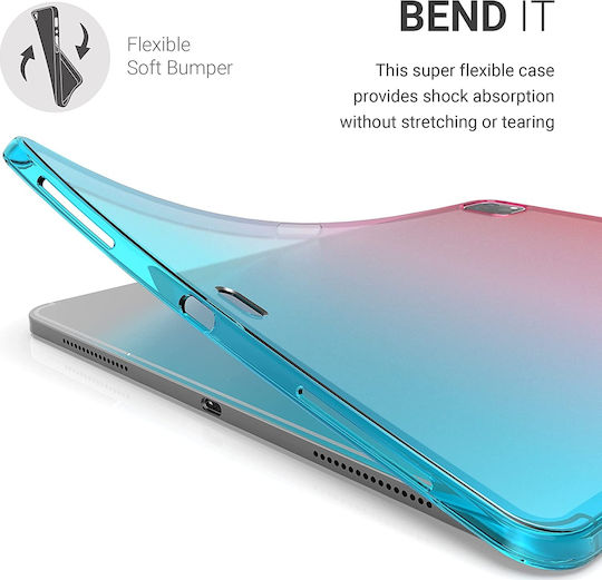 KWmobile Back Cover Pink / Blue (iPad Pro 2021 12.9")