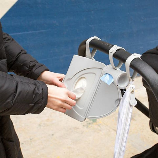 Ubbi Gray Stroller Organizer Bag
