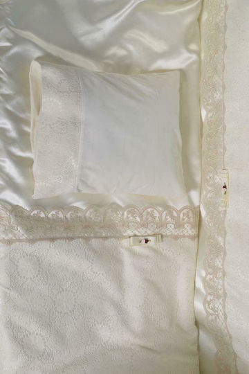 Cangaroo Set Für Krippe Elegance Beige 4Stück