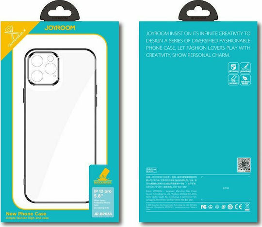 Joyroom New Beauty Задна корица Силикон Черен (iPhone 12 mini)