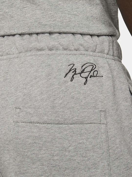 Essentials Men's Athletic Shorts Carbon Heather / White