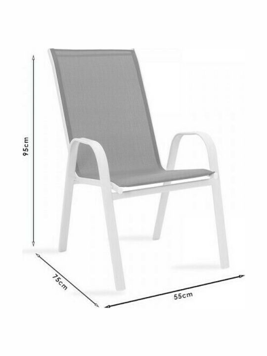 Set Sala De Mese Pentru Exterior Valor Calan 5 Piese Maro