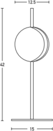 Zambelis Lights Dekorative Lampe Schwarz