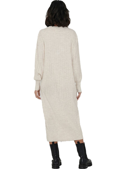 New Tessa Midi Dress Pum.stone Ecru
