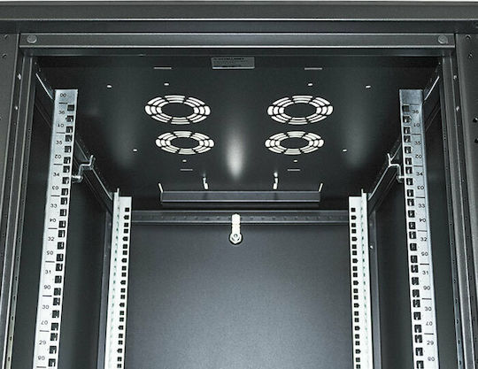 Intellinet Επιδαπέδια Rack Cabinet 36U Ασυναρμολόγητη 80x80x176.6cm Black 713160