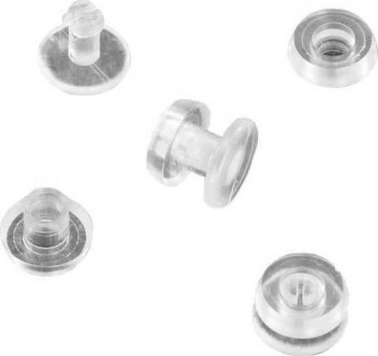 Next Nail Bookbinding 7.5mm Transparent plastic pin Φ12mm Length 7.5mm 1000pcs 1000pcs