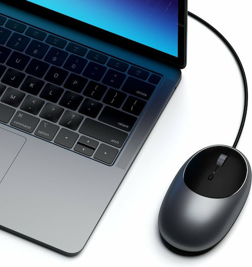 Satechi C1 Verkabelt Maus Space Gray