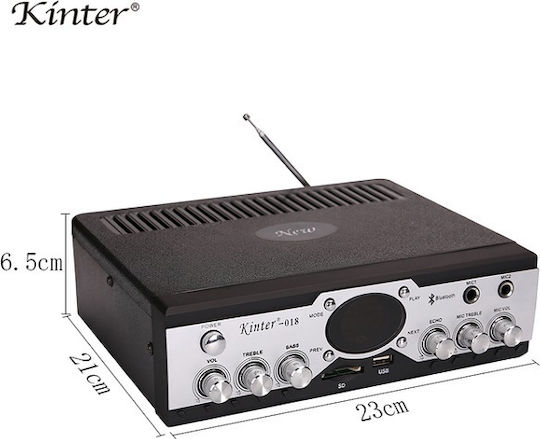 Karaoke Amplifier Kinter 018 in Black Color