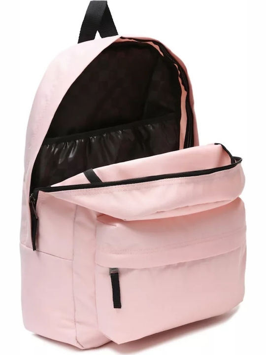 Vans Realm School Bag Backpack Junior High-High School Powder Pink 22lt