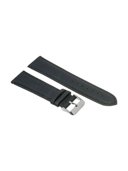 Tzevelion ART983 Leather Strap Black 14mm