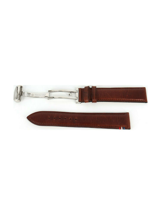 Rochet Auteuil Leather Strap Brown 22mm