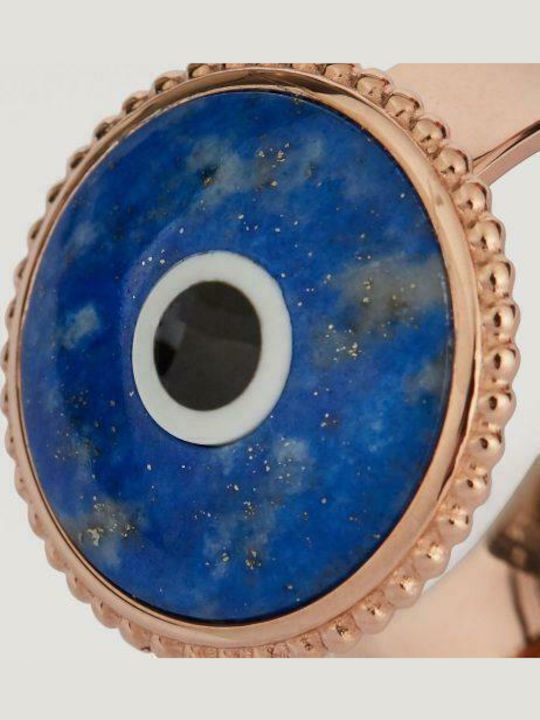 Emporio Armani Damen Ring mit Steinen aus Stahl Vergoldet