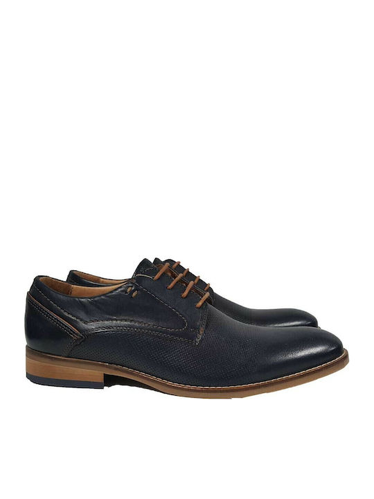 Coxx Borba Δερμάτινα Ανδρικά Casual Παπούτσια Navy