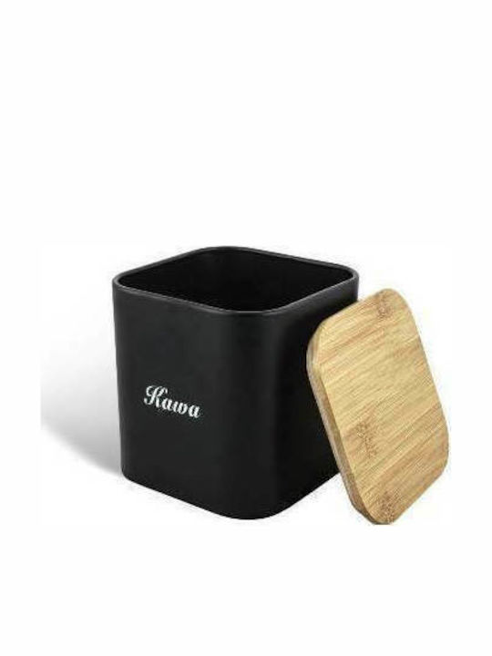 Edenberg Brotkasten mit Deckel Inox Schwarz