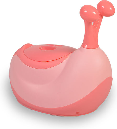 Cangaroo Klassisches Töpfchen Schnecke mit Deckel Rosa bis 30kg