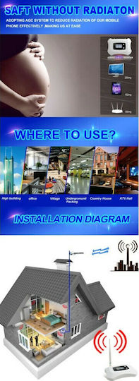 Atnjtech 4G Mobile Signal Amplifier 1800MHz