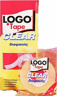Logo Σελοτέιπ Clear Διαφανής 19mm x 33m
