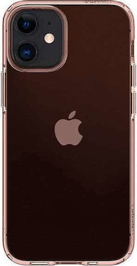 Spigen Crystal Flex Umschlag Rückseite Silikon Rosa (iPhone 12 mini)