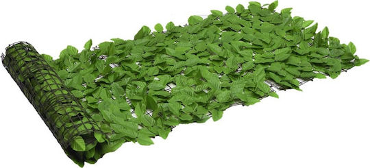 vidaXL Artificial Foliage in Roll with Green Leaves 4m x 75cm
