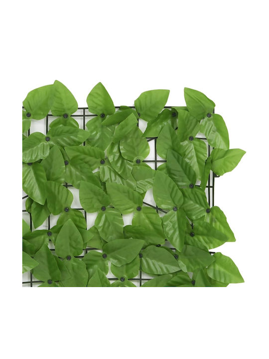 vidaXL Artificial Foliage in Roll with Green Leaves 4m x 75cm