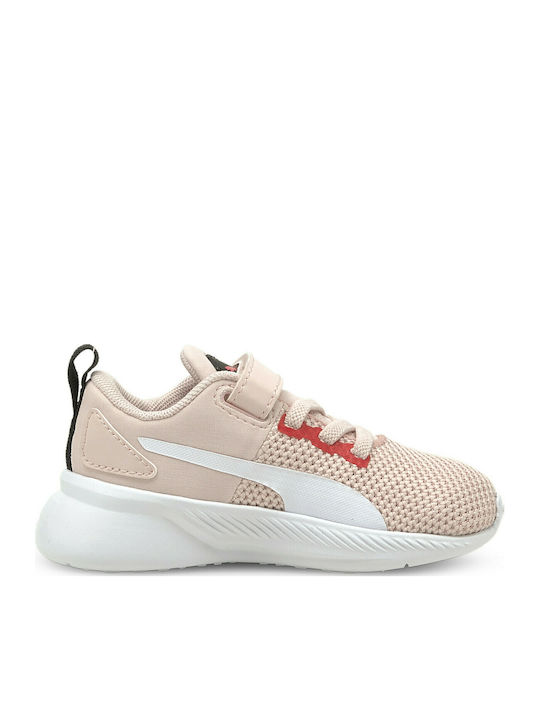 Flyer Runner Kids Sports Shoes Running with Hoop & Loop Closure Pink