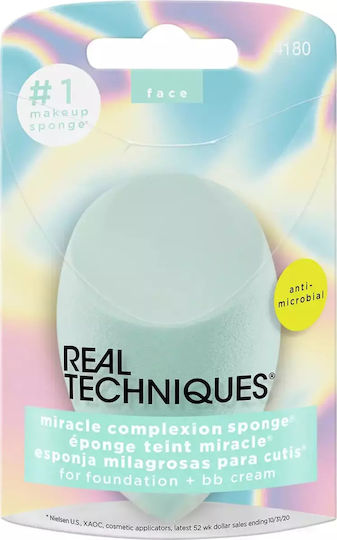 Real Techniques Σφουγγαράκι Μακιγιάζ για Foundation Summer Haze Miracle Complexion