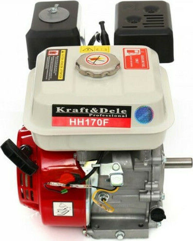 Kraft & Dele Motor pe benzină 196cc 7hp Maximă Rotații 3000rpm cu Pană (Rezervor 3.6lt)