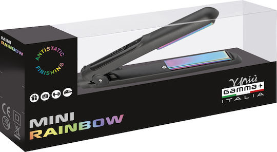 GammaPiu Mini Rainbow 580396 Πρέσα Μαλλιών με Κεραμικές Πλάκες
